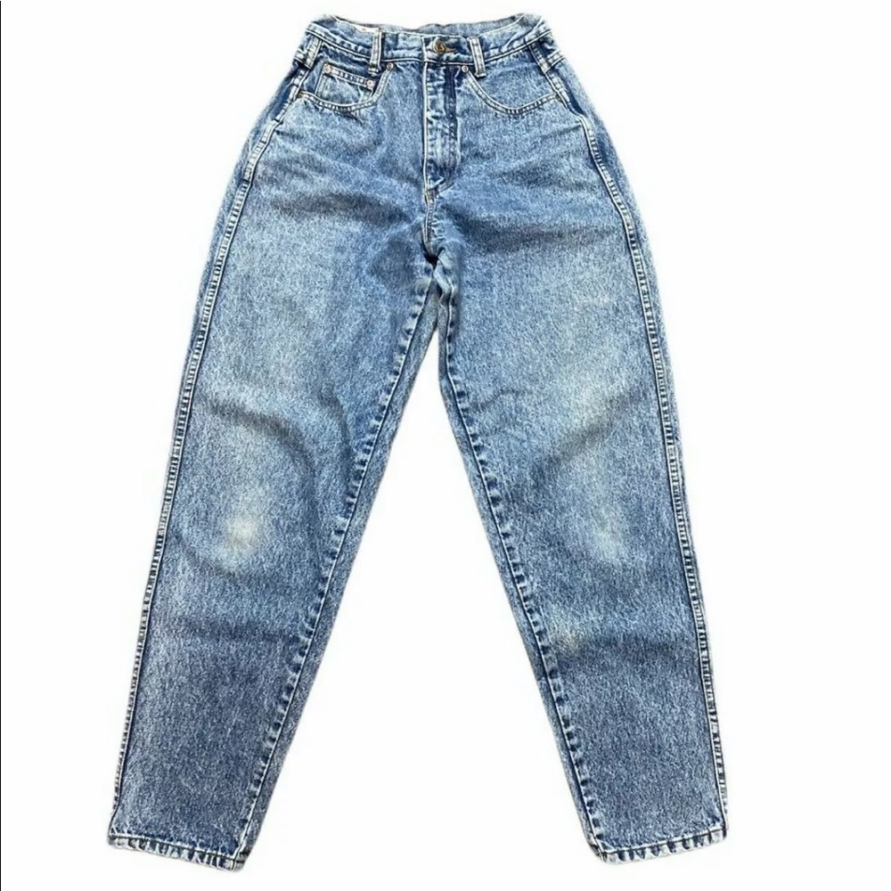 80s VTG acid wash jeans 👖